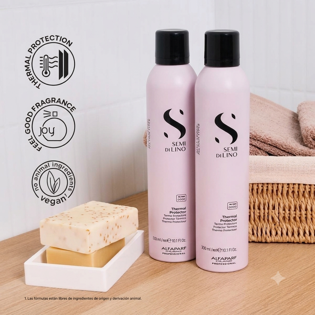 2 unidades Thermal Protector 300ml Alfaparf