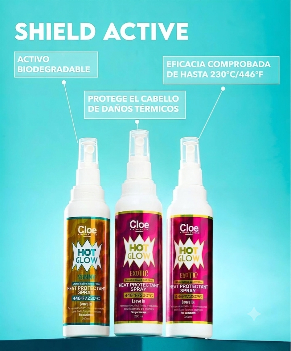 Kit Protector Exotic+Exotic+Sunny 250ml Cloe