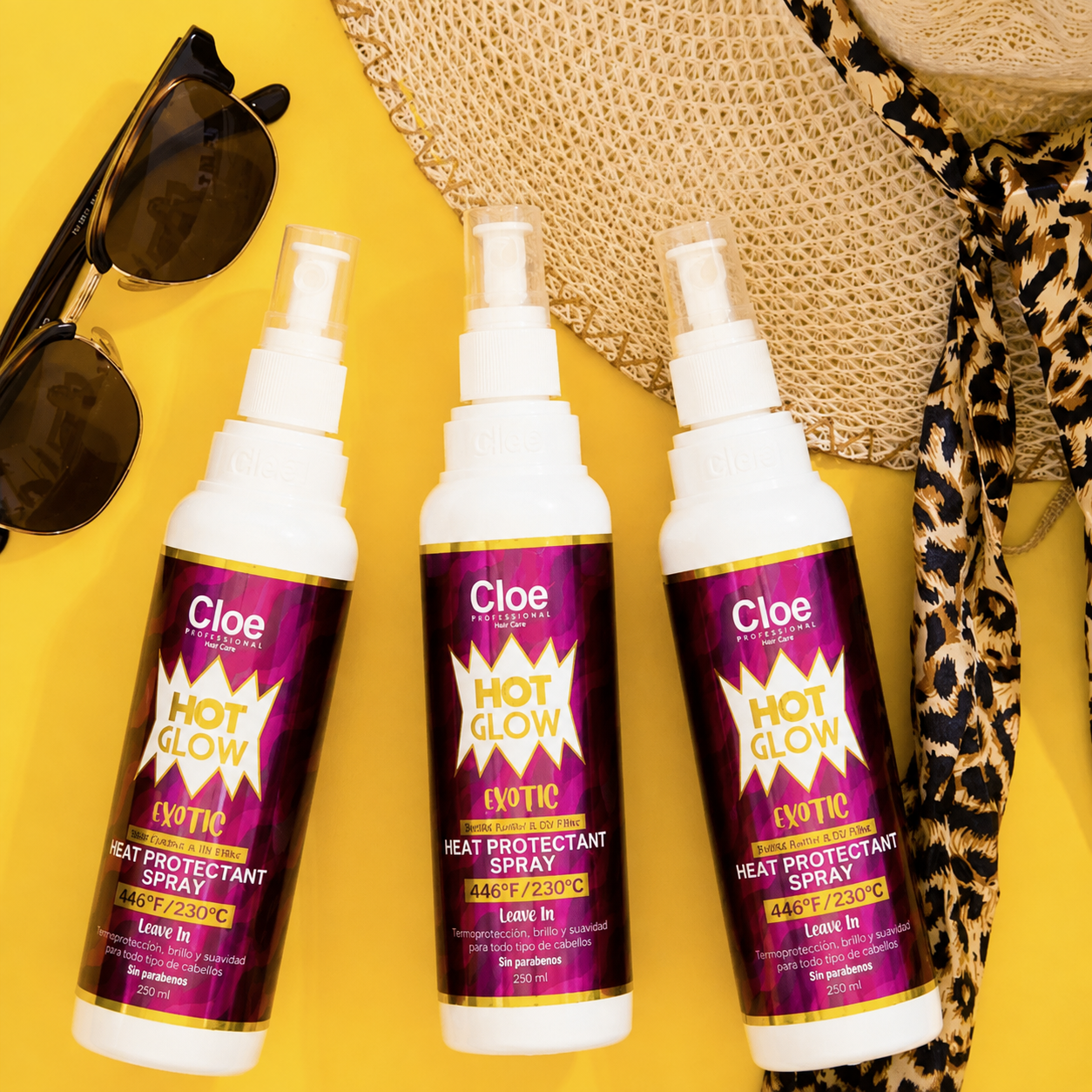 Kit Protector Exotic+Exotic+Exotic 250ml Cloe