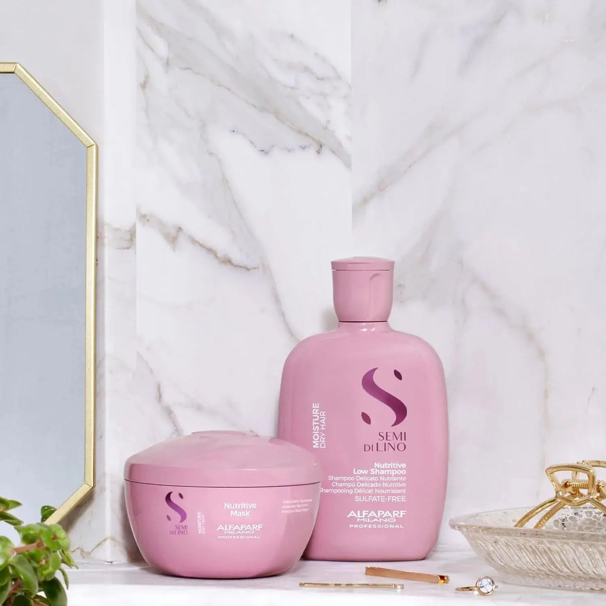 Pack Nutrición Shampoo250ml+Máscara200ml Alfaparf